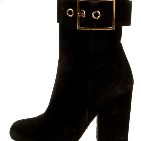 gucci suede ankle boot